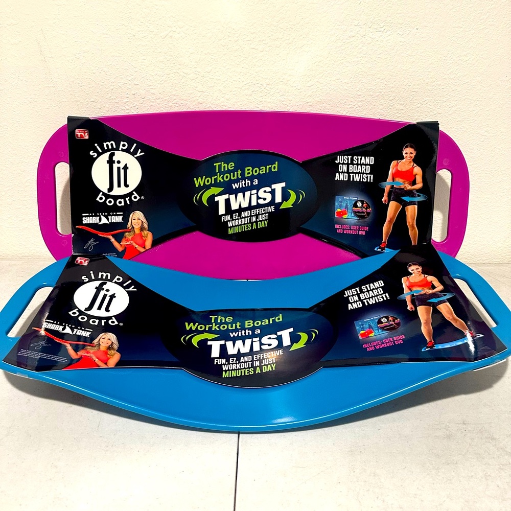 Simply Fit Board The Workout Balance Board with DVD - From Shark Tank